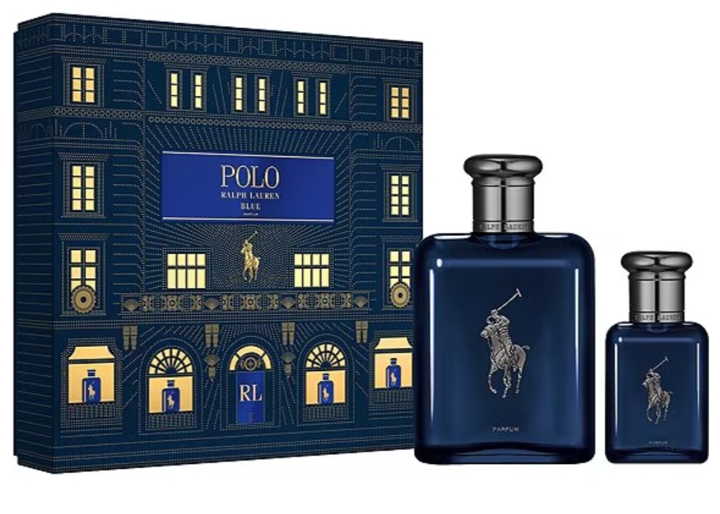 Polo Blue PARFUM For Men 2-Piece Gift Set With Mini Perfume