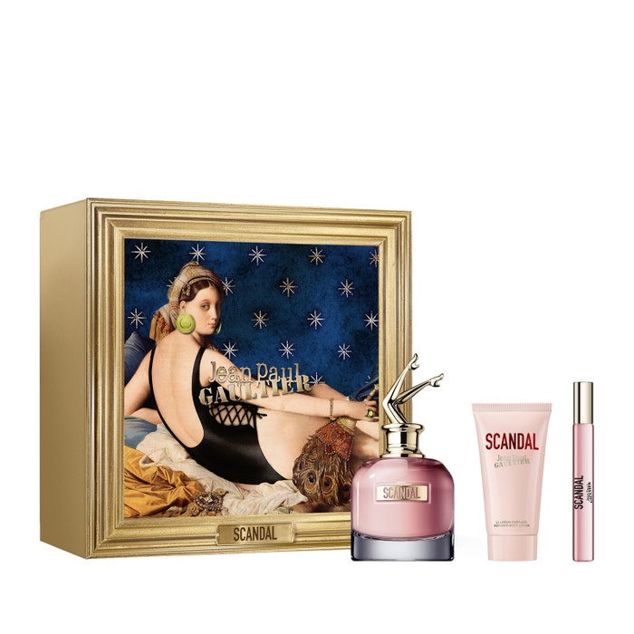 Scandal 3-Piece Gift Set With Mini Perfume & Body Lotion