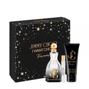 Jimmy Choo I Want Choo Forever EDP 3-Piece Women Gift Set With Mini Perfume & BL