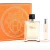 Terre D’Hermes Pure Perfume 3-Piece Gift Set With Mini Perfume & SG
