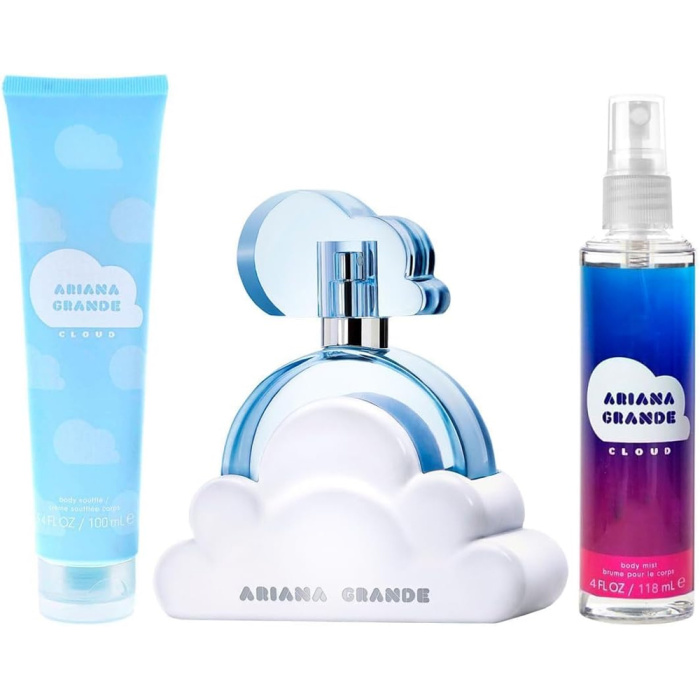 Ariana Grande Cloud Women EDP 3-Piece Gift Set With Body Mist & Body Souffle