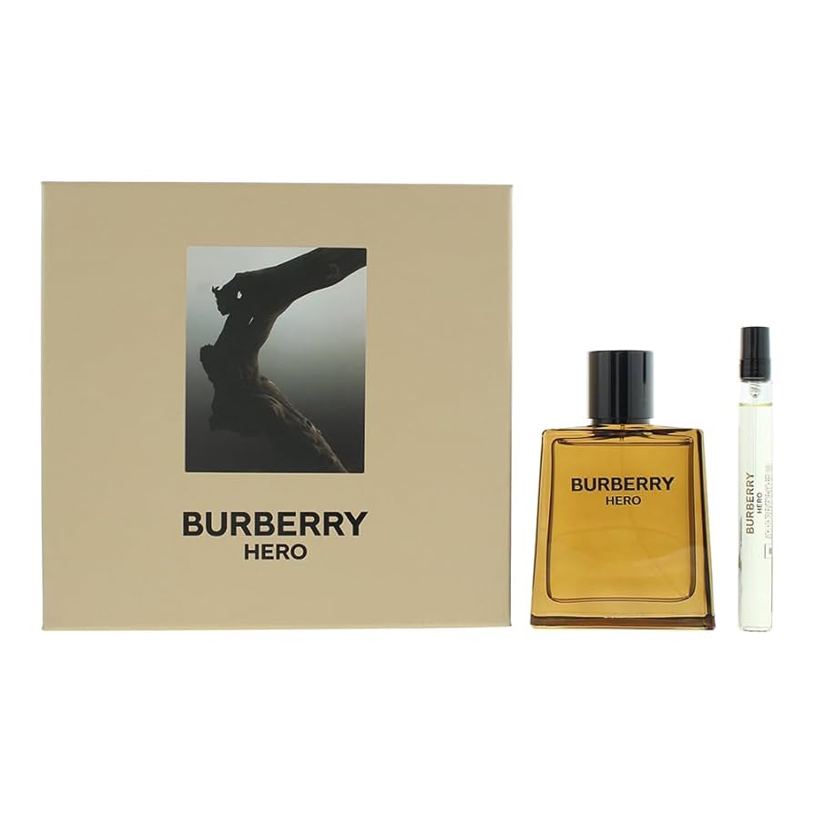 Burberry Hero EDP For Men 2-Piece Gift Set With Mini perfume