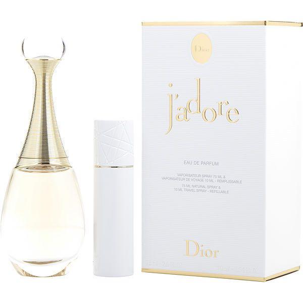 J'adore EDP For Women 2-Piece Travel Set With Mini Perfume