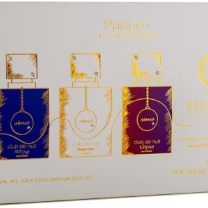 Club De Nuit Parfum Collectors Pride 3pcs Set-Icon+Imperiale+Untold