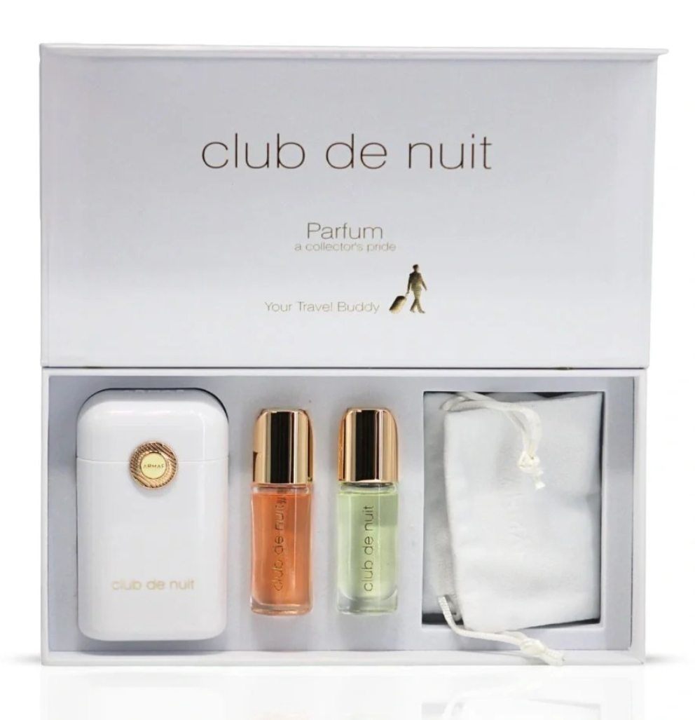 Club De Nuit Parfum Women Your Travel Buddy 4pcs Gift Set