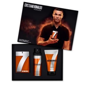 Cristiano Ronaldo CR7 Fearless EDT 3pcs Men Gift Set with FBS and BSG