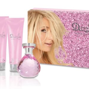 Dazzle EDP 4pcs Women Gift Set With Mini perfume+BL+SG