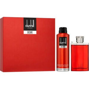 Dunhill Desire Red EDT 2pcs Men Gift Set With Deo Spray