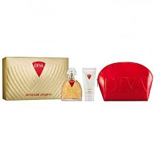 Emanuel Ungaro Diva 3pcs W Gift Set With BL and Toiletry pouch