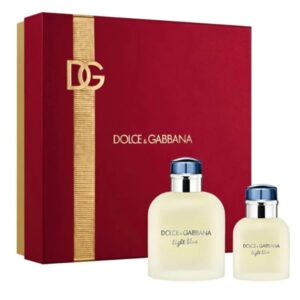 Light Blue EDT 2pcs Gift Set For Men with 125ml and 40ml Mini Perfume