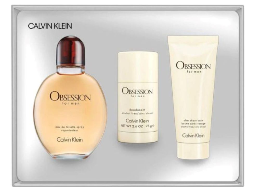 Obsession Men EDT 3-Piece Gift Set with ASB and Deo Stick