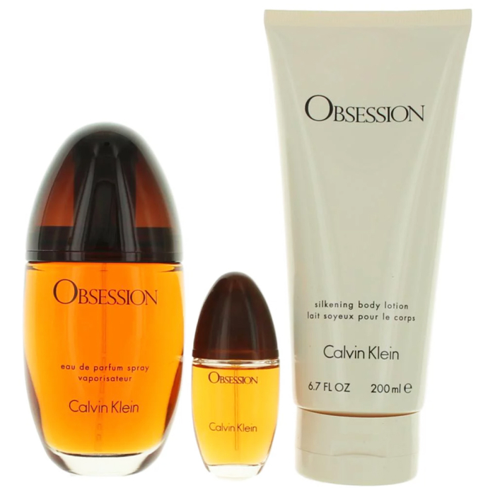 Obsession W EDP 3-Piece Gift Set With Mini and SBL