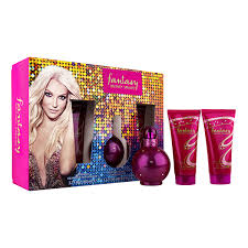 Fantasy For W EDP 3-Piece Gift Set with SG and Body Souffle