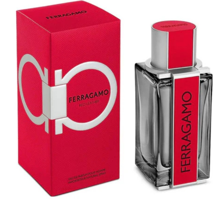 Salvatore Ferragamo Red Leather Men EDP 100ml