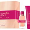 Abercrombie & Fitch 100% Passion W EDP 3-Piece Gift Set With Lotion & Mini Perfume