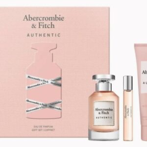 Abercrombie & Fitch Authentic W EDP 3-Piece Gift Set With Body Lotion & Mini perfume