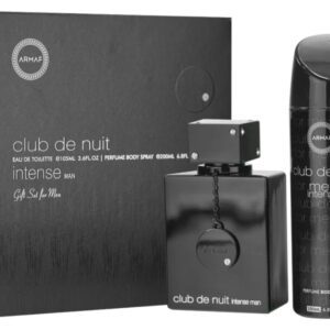 Club De Nuit Intense man EDT 2-Piece Gift Set With 200ml Body Spray