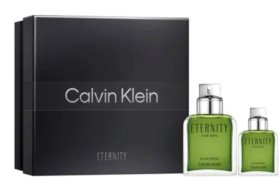 Eternity For Men EDP 2-Piece Gift Set With Mini Perfume