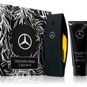 Mercedes-Benz Club Black Men EDT 3-Piece Gift Set With SG & Mini Perfume