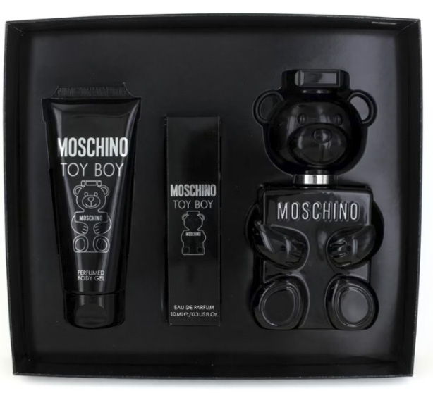 Moschino Toy Boy EDP 3-Piece Gift Set With Mini perfume & Perfumed Body Gel