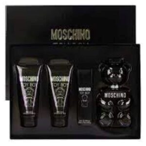 Moschino Toy Boy EDP 4-Piece Gift Set With ASB & SG & Mini Perfume