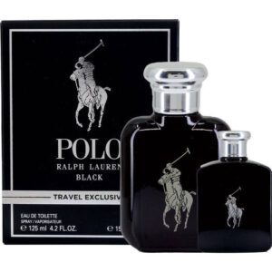 Polo Black Men EDT 2-Piece Travel Set With Mini Perfume
