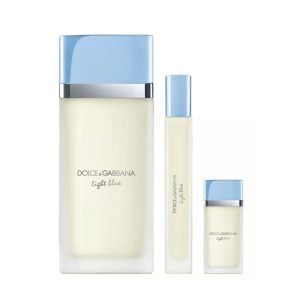 Light Blue Women EDT 3-Piece Gift Set With Two Mini perfumes